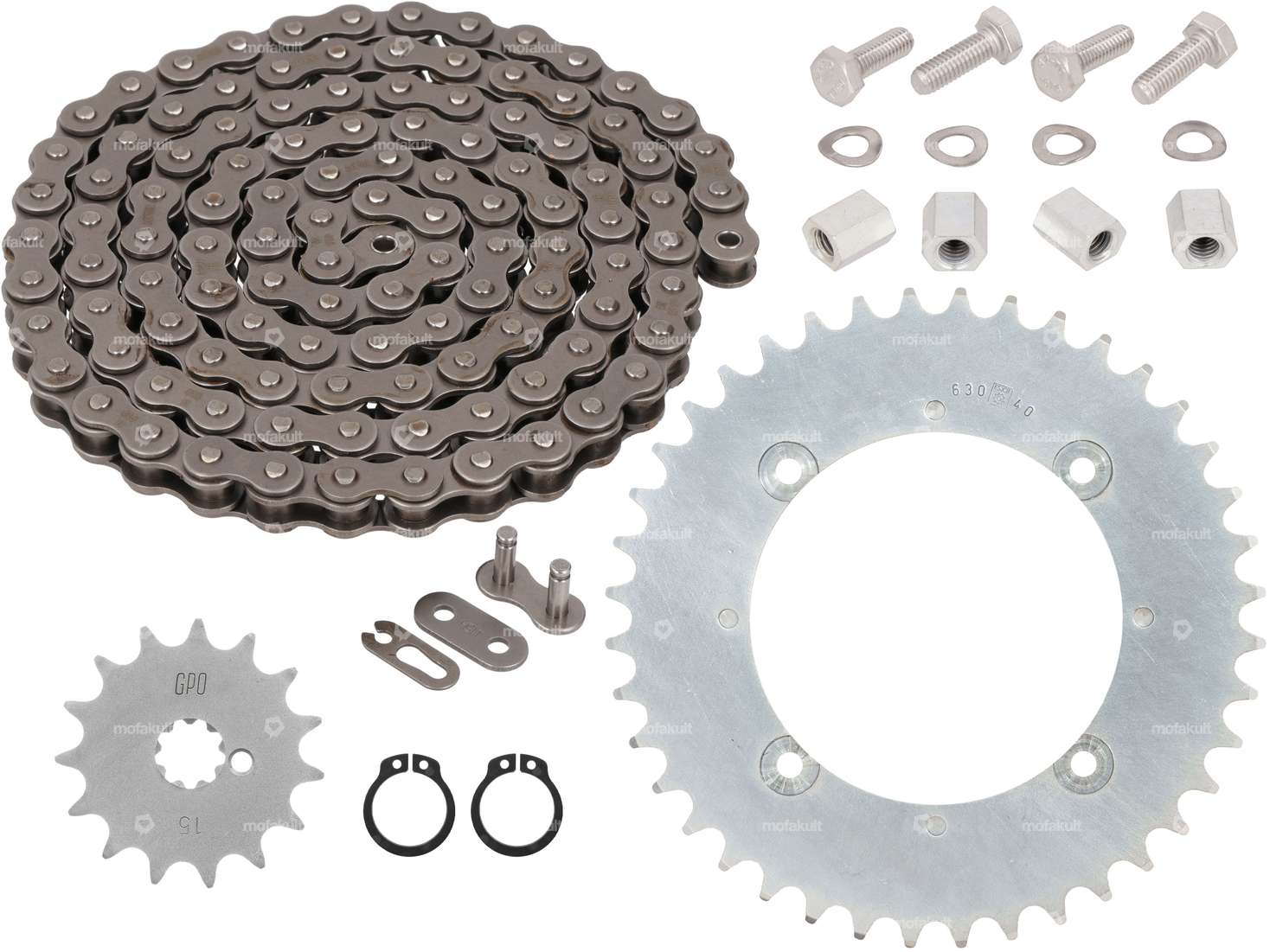 ESJOT Kit chaîne | Puch X30 Sport / Velux Carousel Image 1