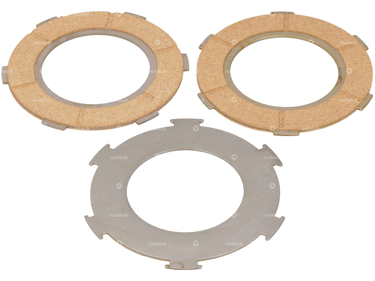 NewFren clutch plates (3 pcs.) | Vespa Largeframe Carousel Image 2