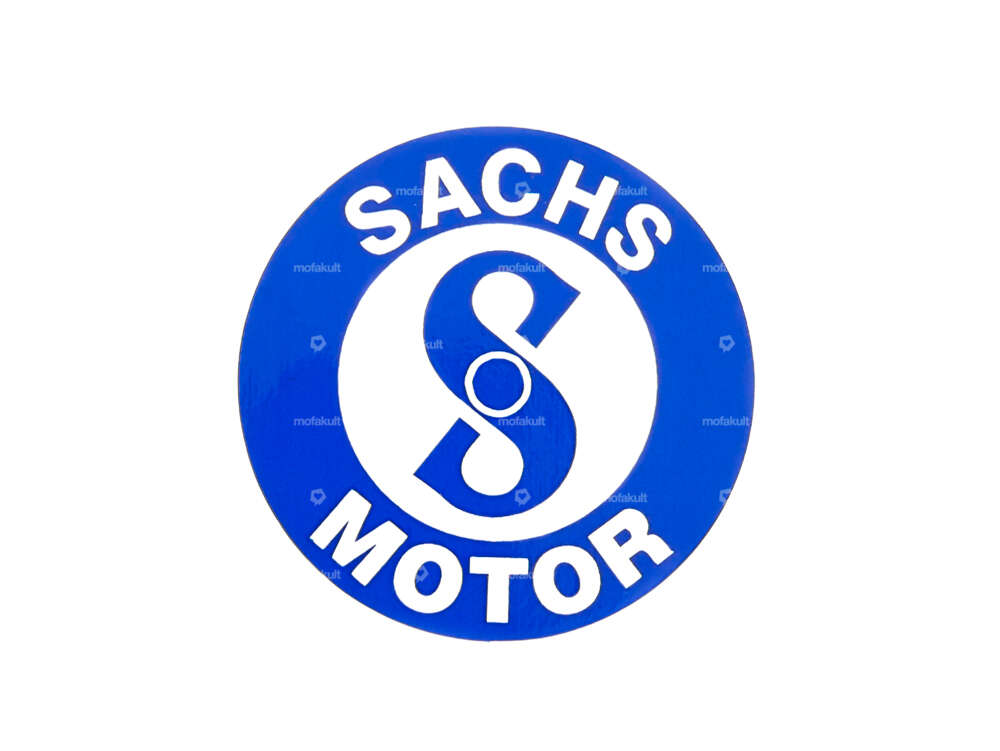Autocollant réservoir "SACHS MOTOR" Ø 40 mm Carousel Image 1