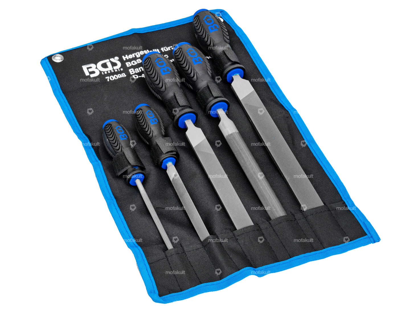 BGS metal file set 5 pcs. Carousel Image 1