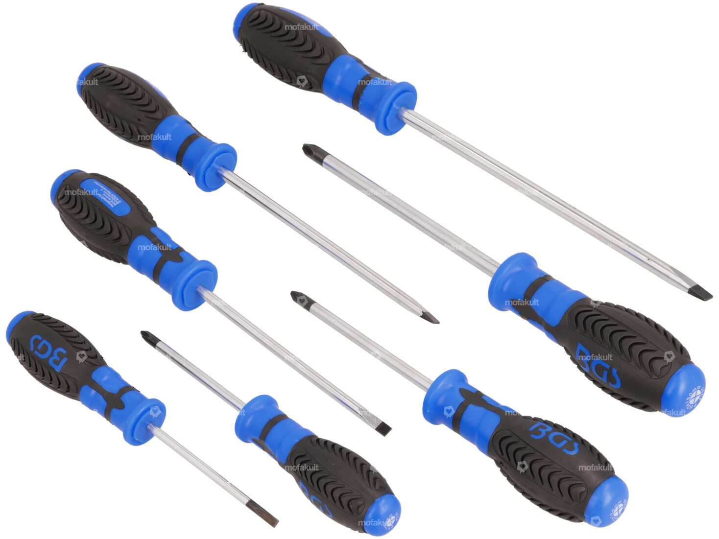 BGS screwdriver set 7 pcs. Carousel Image 1