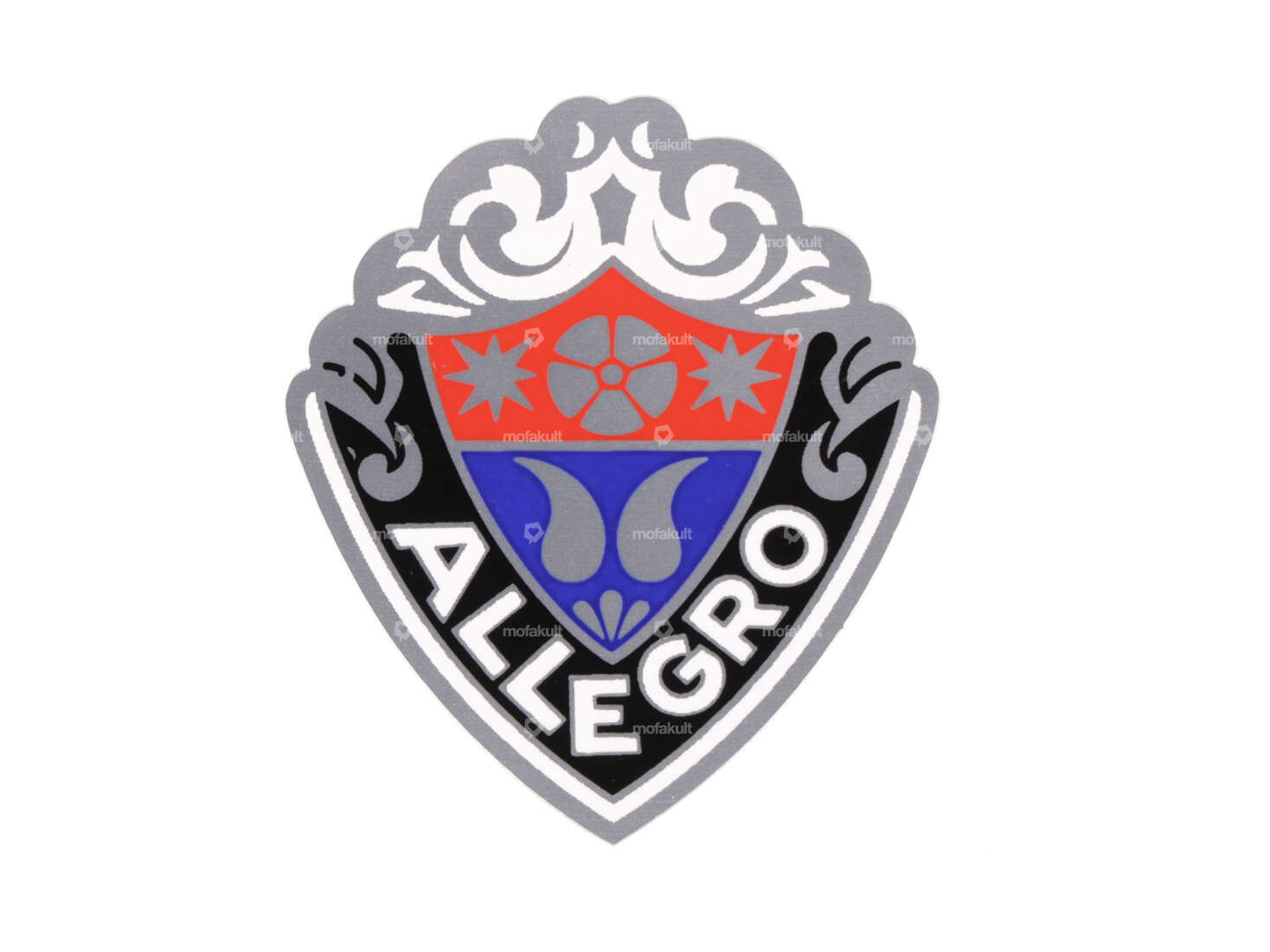 Allegro" coat of arms sticker 42x48 Carousel Image 1