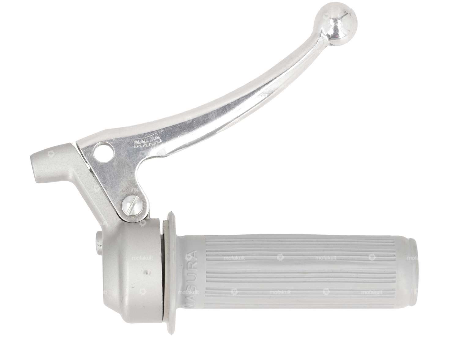 Magura throttle grip gray NOS Carousel Image 1