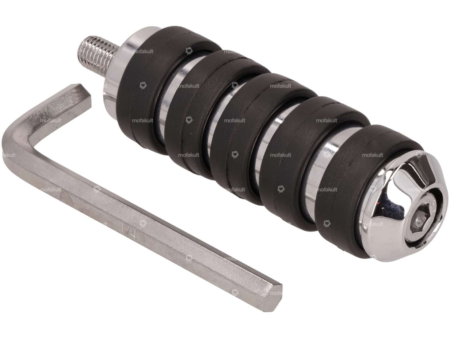 Repose-pieds Hightech long Sozius Chrome Carousel Image 2