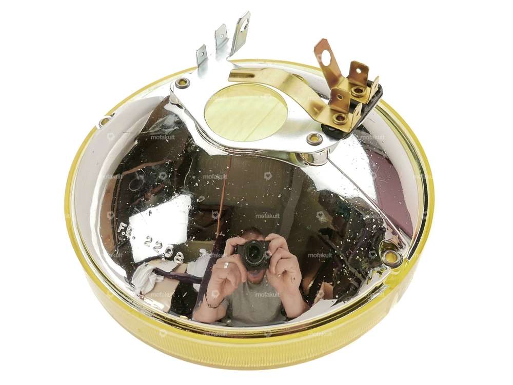 Réflecteur & verre | Piaggio SI / FL 1-2 jaune Carousel Image 2