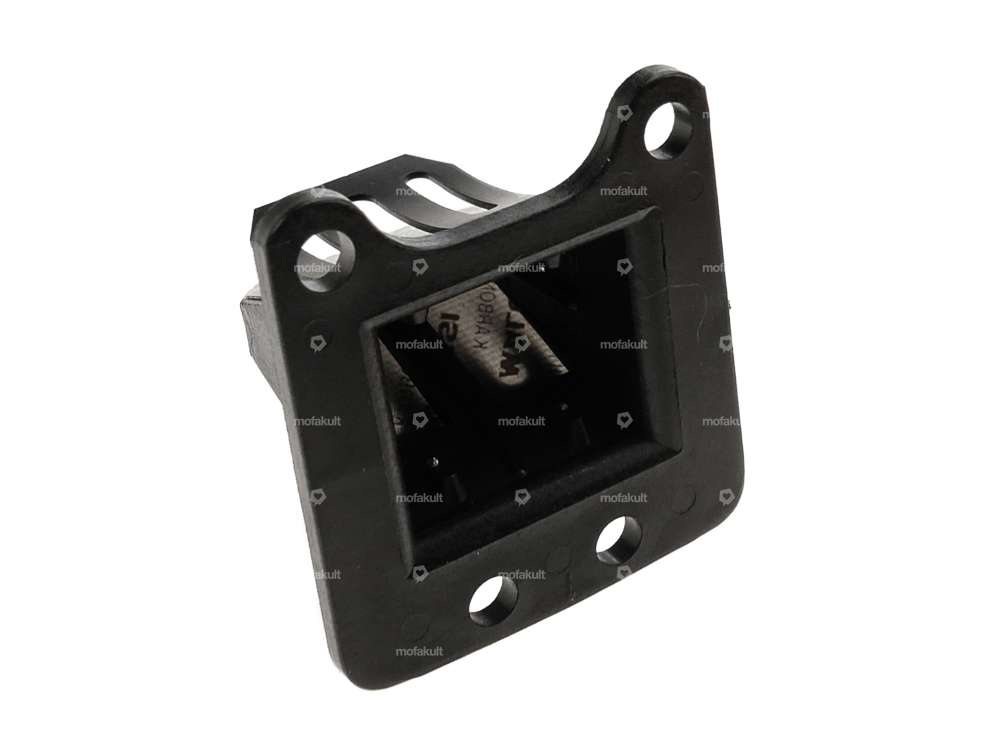 Malossi Insert à 4 membranes rabattables carbonite Puch / Peugeot 103 / 104 / 105 Carousel Image 4