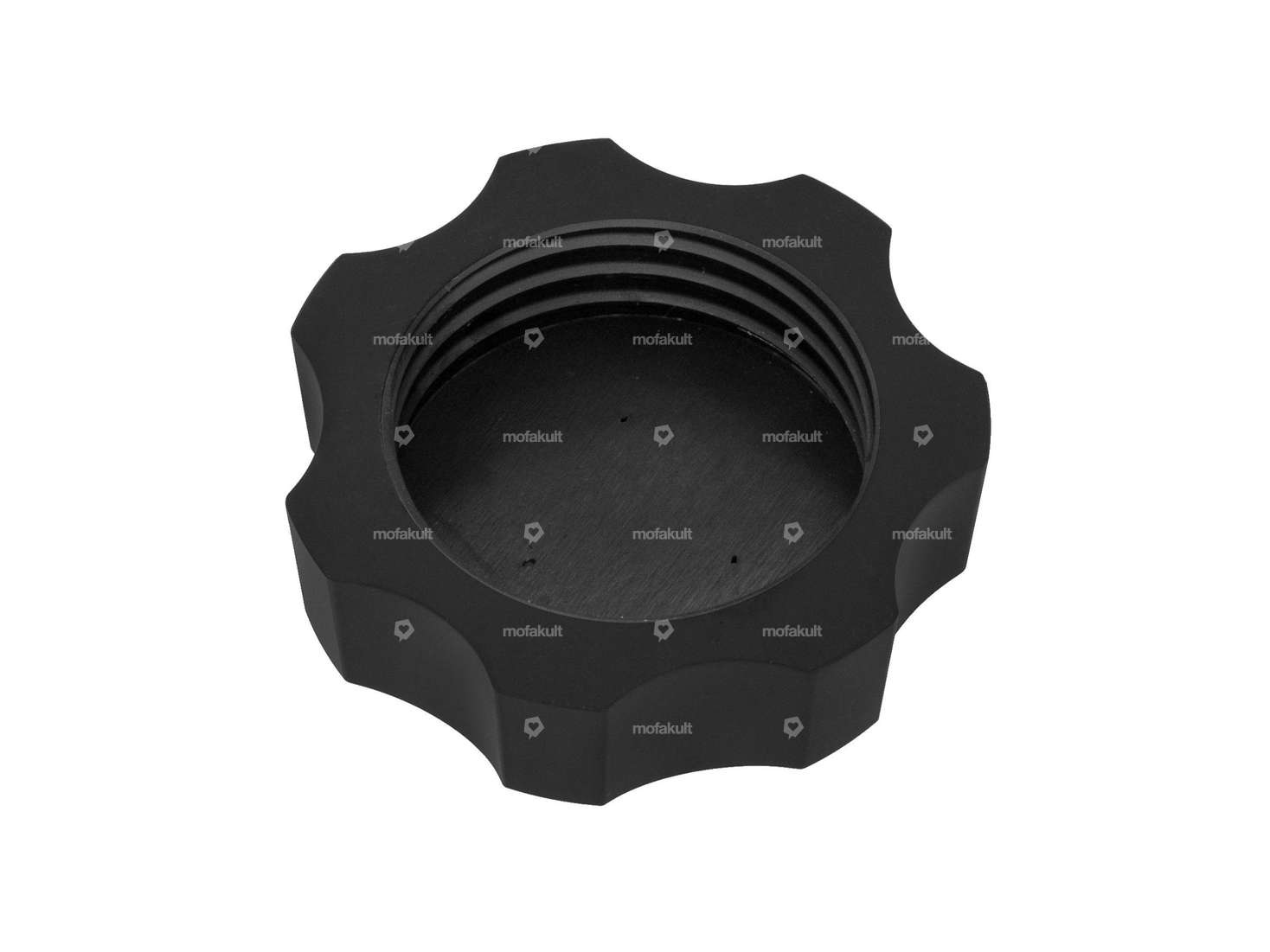 66HEROES Tankdeckel M44x4 Oldschool Alu schwarz | Puch Carousel Image 2