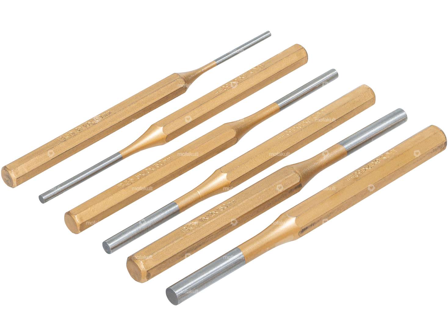 BGS Jeu de chasse-goupilles Ø 3-8 mm 6 pcs. Carousel Image 2