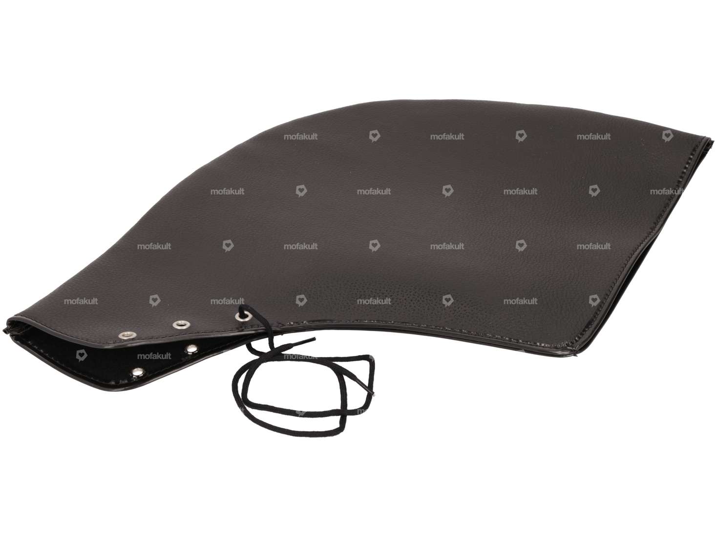 Handschützer Lenker Kunstleder schwarz Carousel Image 2