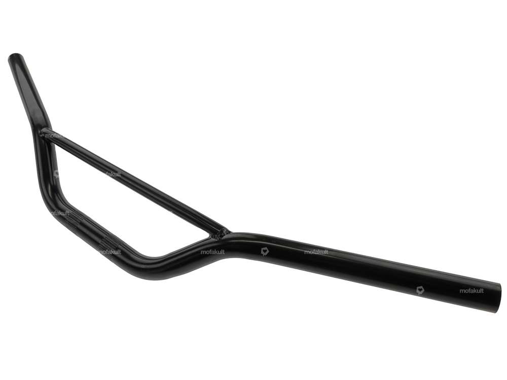 Guidon plaque de fourche 13 cm Cross noir Carousel Image 3