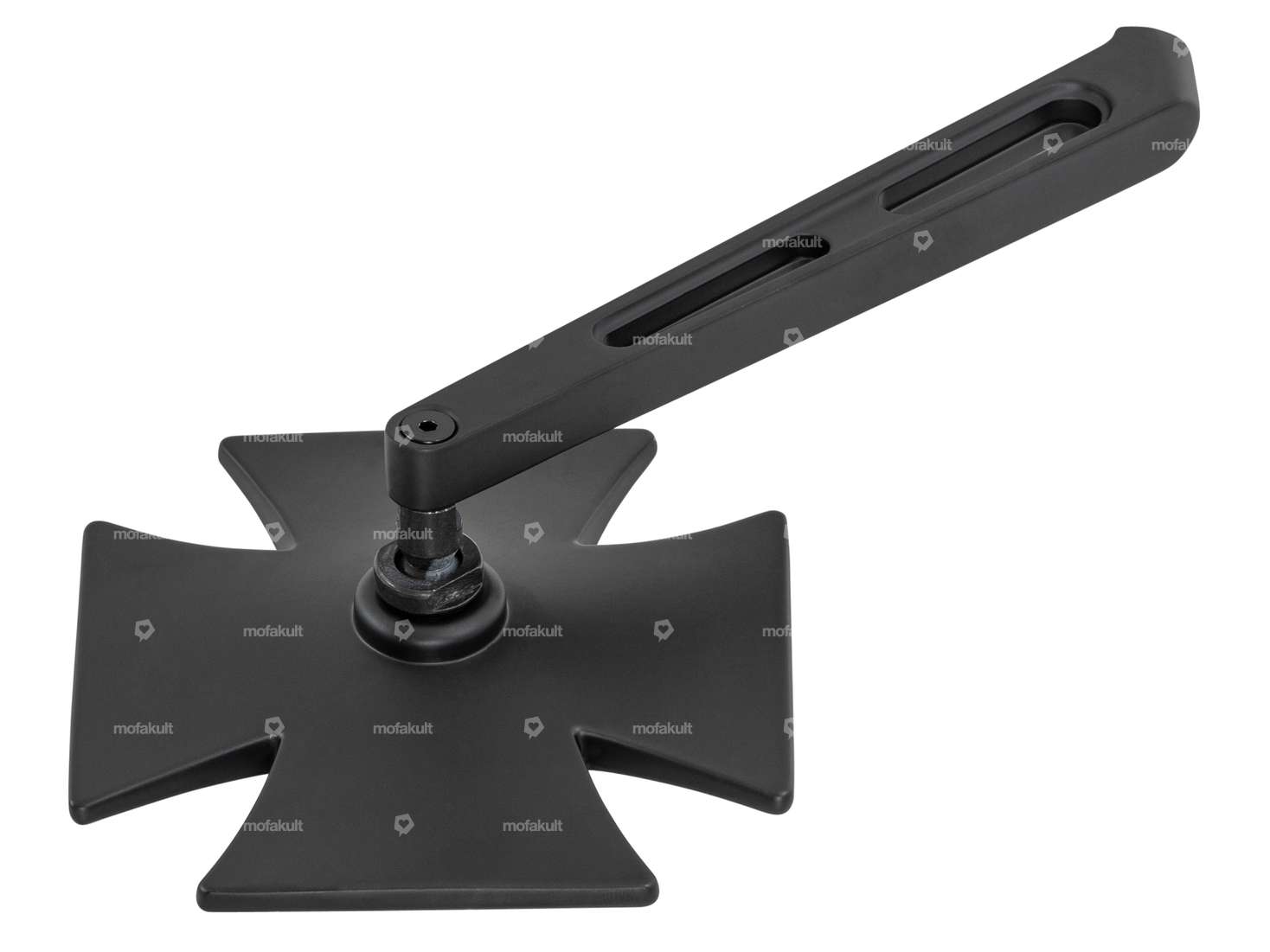 Rétroviseur "Iron Cross" noir mat Carousel Image 3