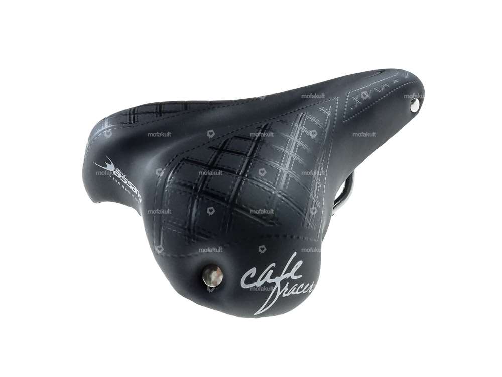 Selle Comfort à ressorts en tonneau, noire Carousel Image 3