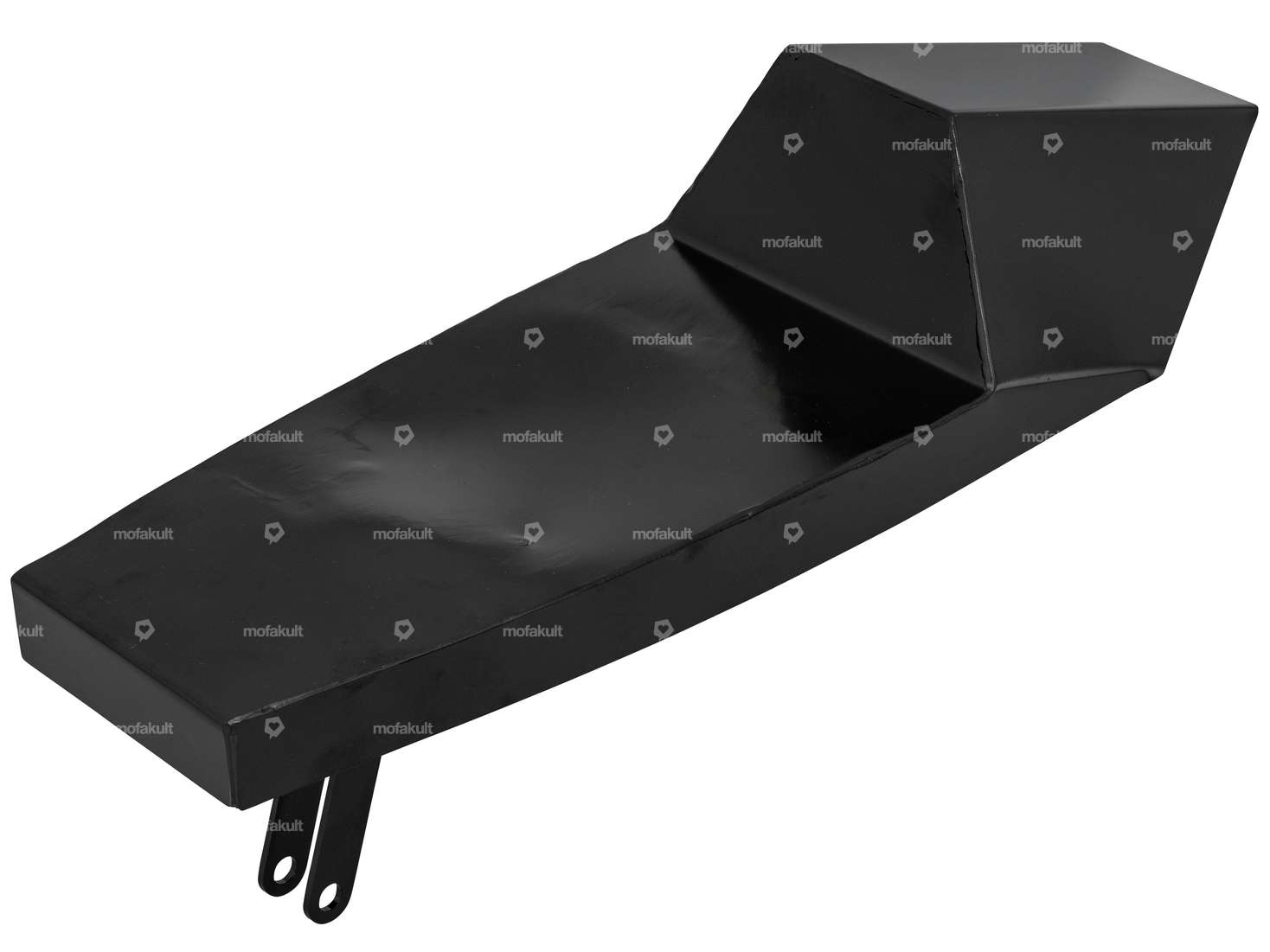 MLM coque de selle Cafe Racer carrée noire | Puch Maxi Carousel Image 1