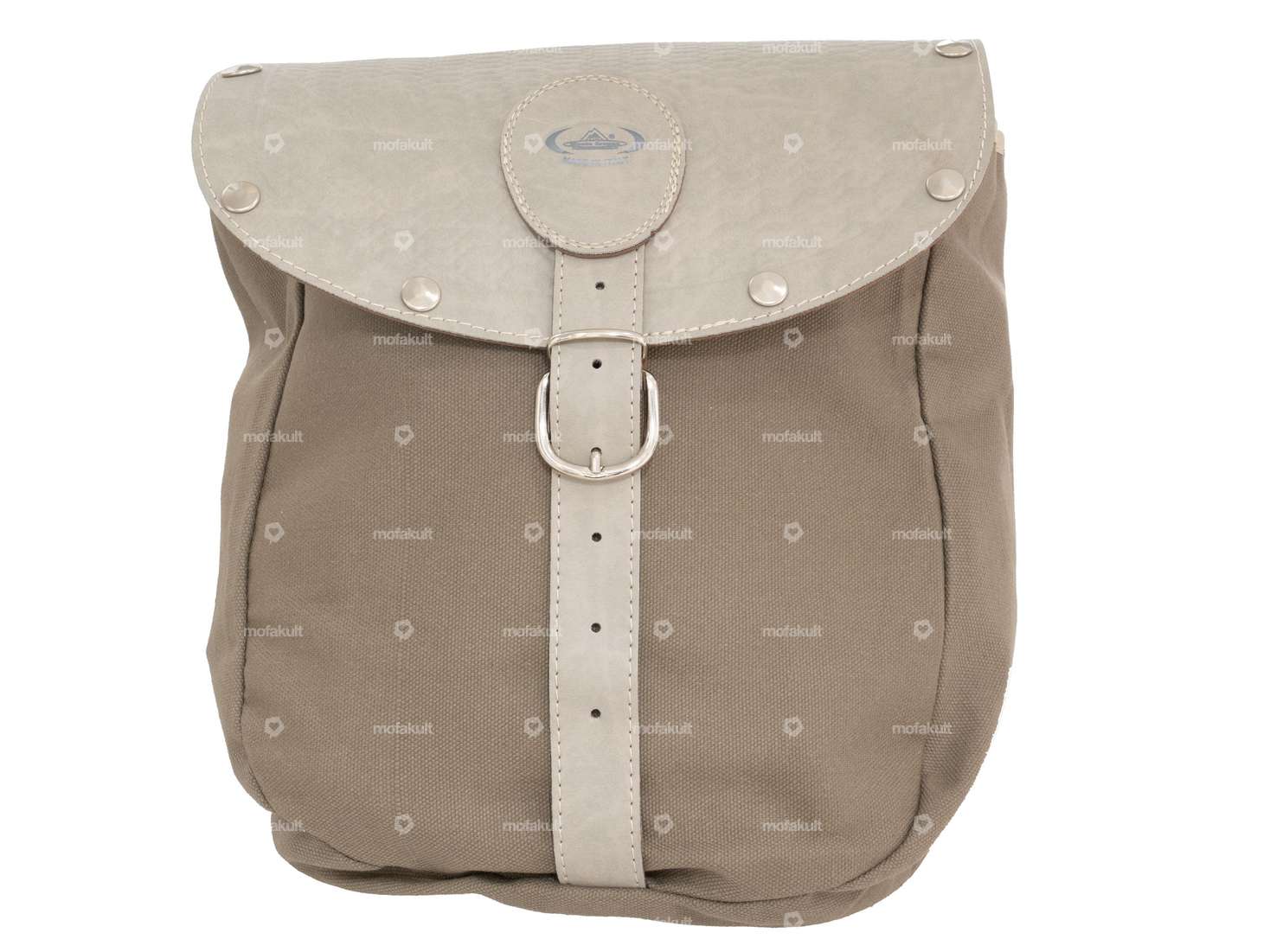 Gepäcktasche Oldschool grau Carousel Image 2