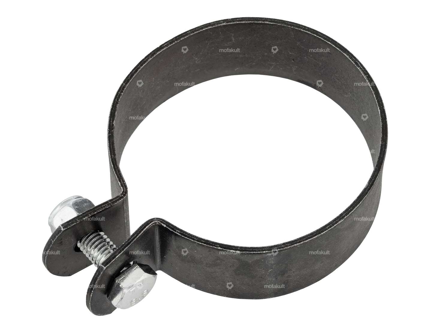 Exhaust clamp 70 mm black Carousel Image 1