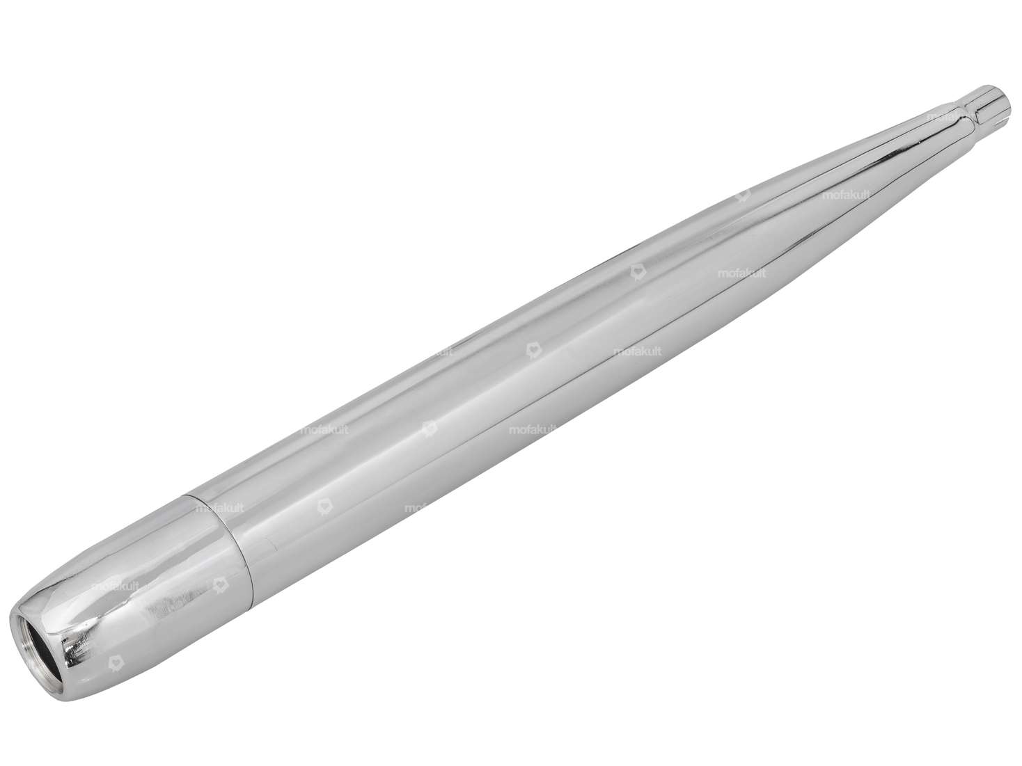 swiing® ingenious cigare Ø 28 / 70 mm chrome (échappement Reso) Carousel Image 2