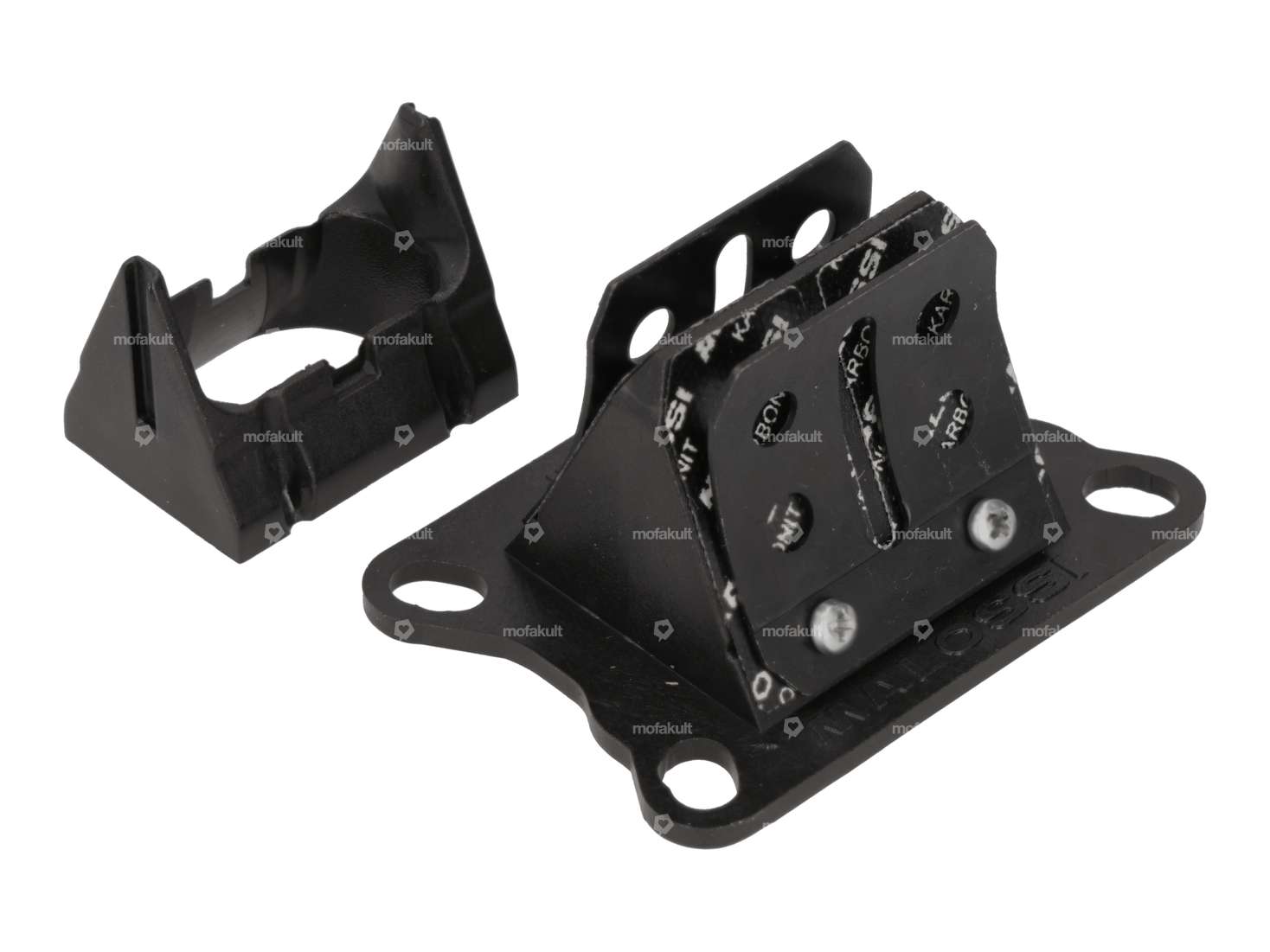 Malossi 4-Klappmembran-Einsatz Karbonit Gilardoni italkit Puch Carousel Image 1