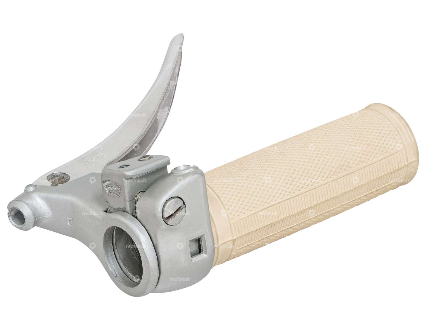 Magura shift lever 2-speed beige / silver NOS Carousel Image 2