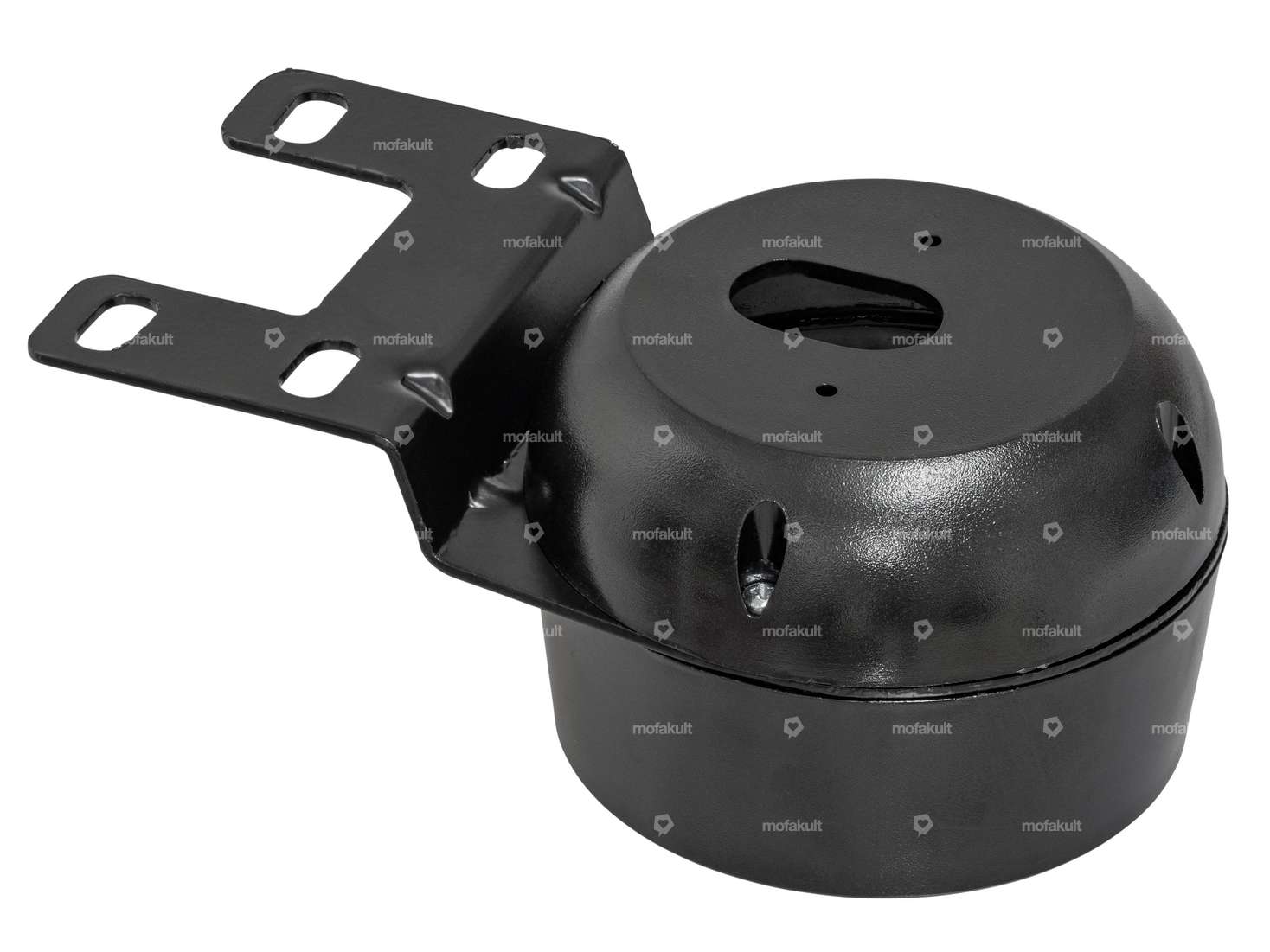 Support tachymètre Ø 60 mm avec languette noir Carousel Image 2