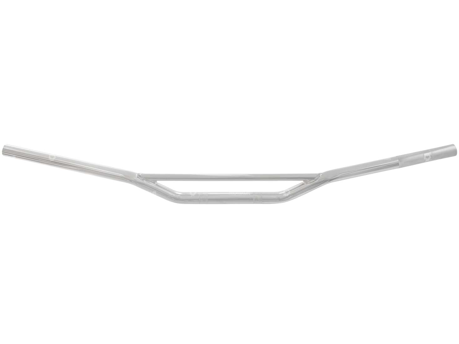 Lenker Gabelplatte 8 cm mit Strebe breit Chrom Carousel Image 1