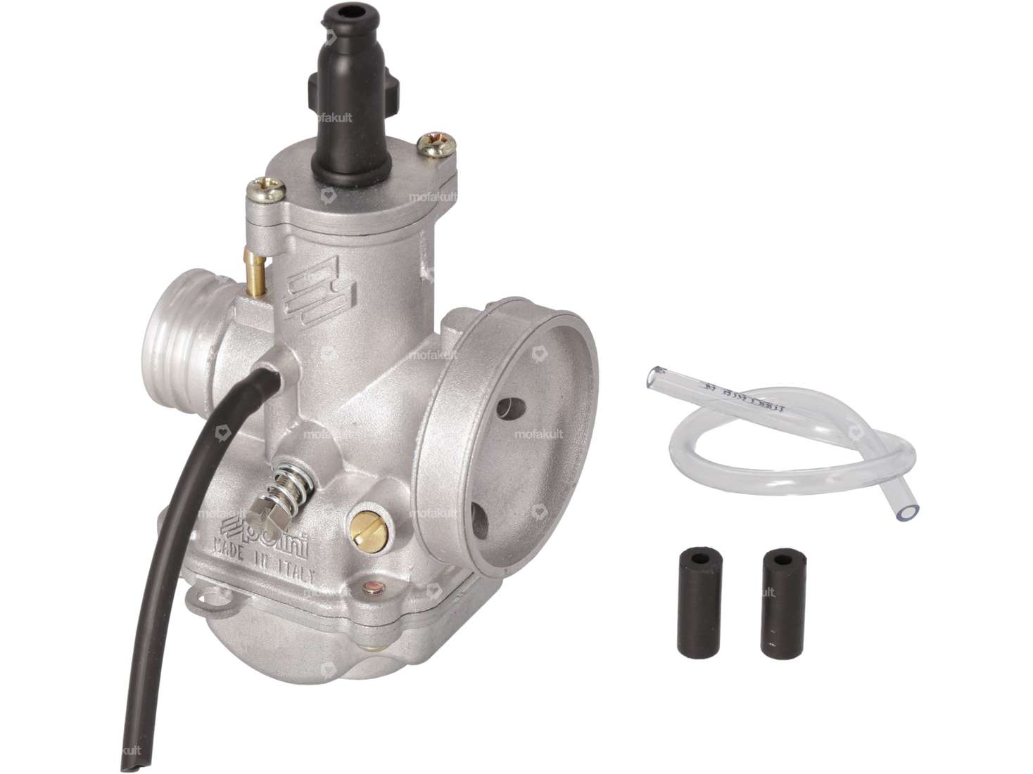 Polini CP 15 mm Vergaser (Handchoke) Gummiflansch Carousel Image 2