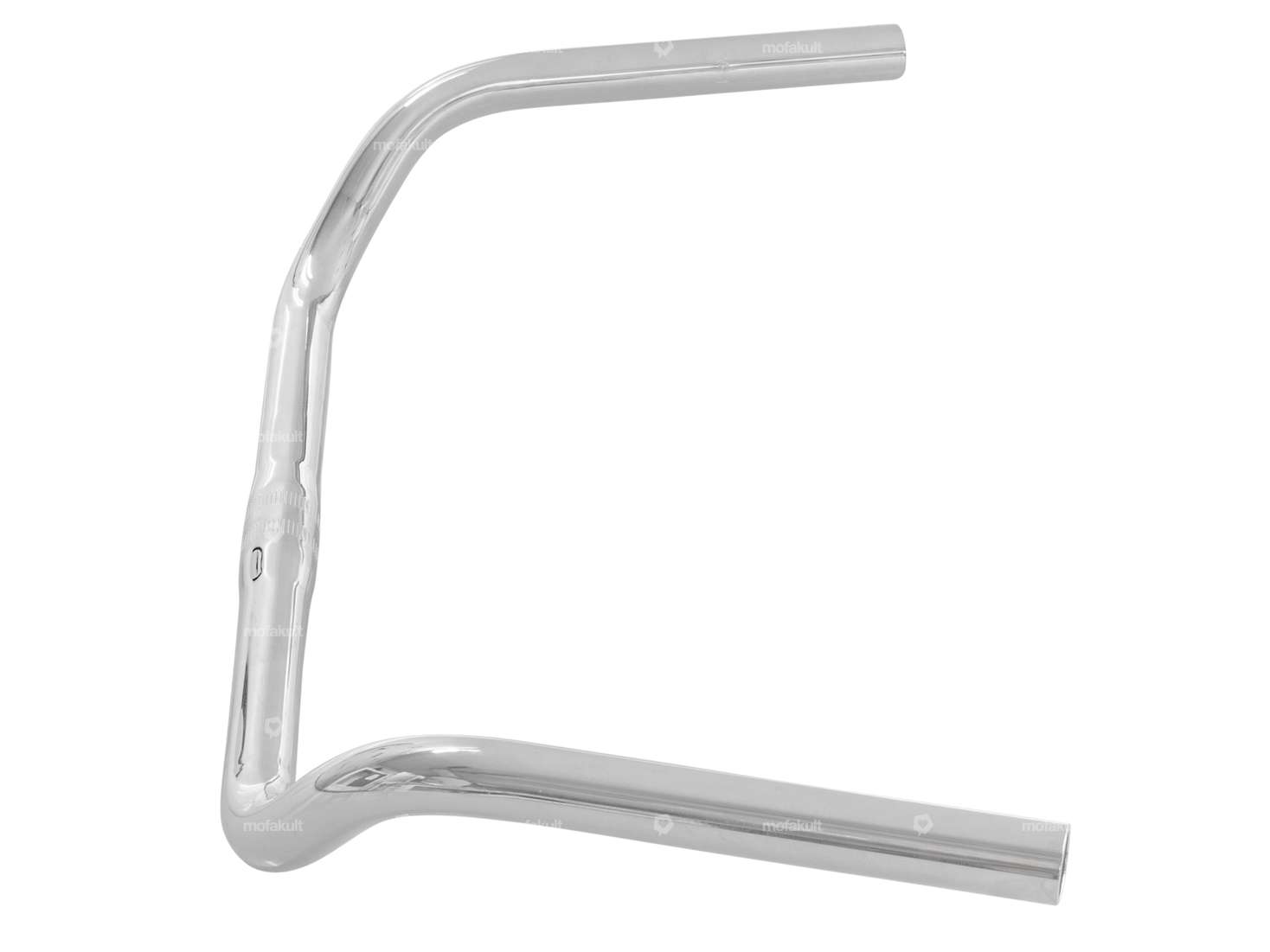 ergotec Guidon "étrier anglais" Potence 8.5 cm Chrome Carousel Image 2