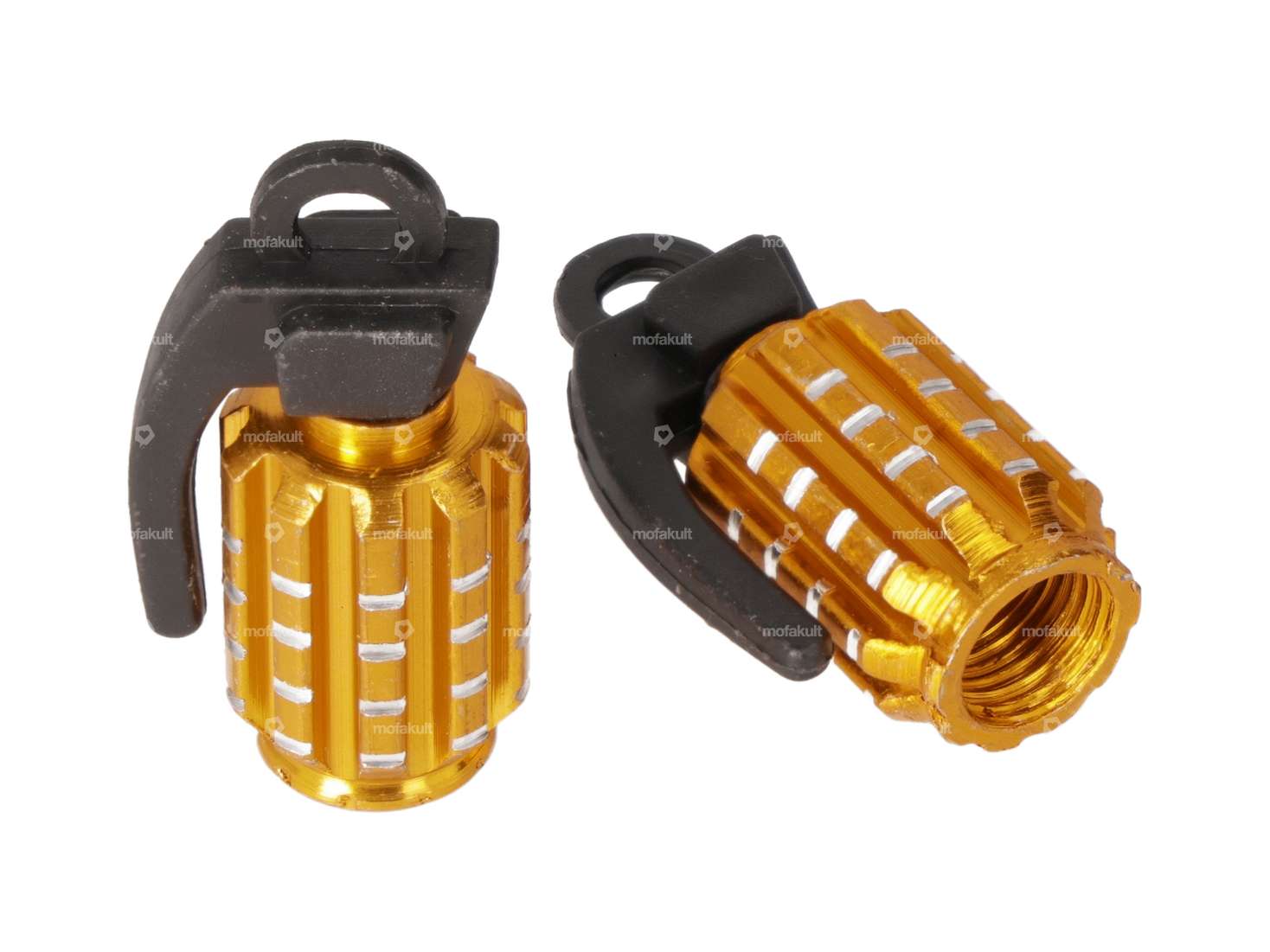 Ventilkappen Handgranate gold Carousel Image 1