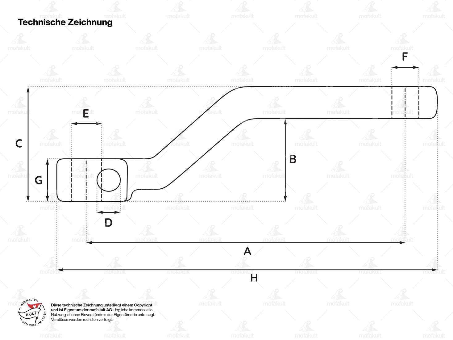GPO cranks black 163 mm pair Carousel Image 3