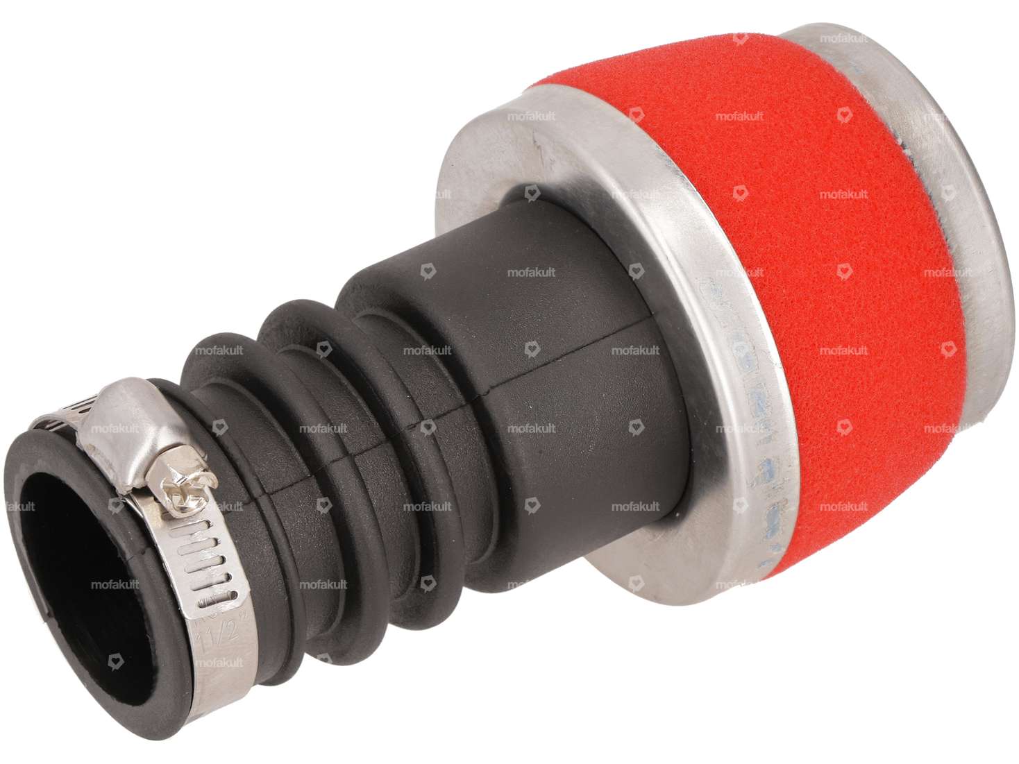 Pilzluftfilter Schaumstoff rot 28 - 32 mm Carousel Image 1