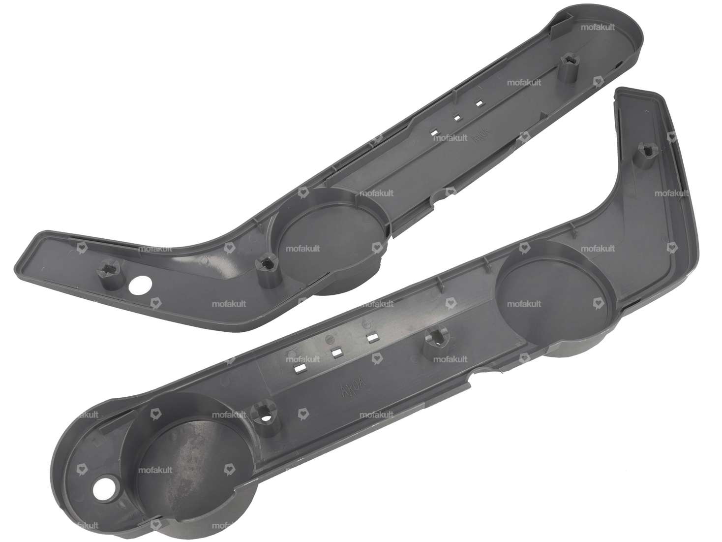 AKOA side protectors angular Vario dark gray | Piaggio Ciao Carousel Image 2