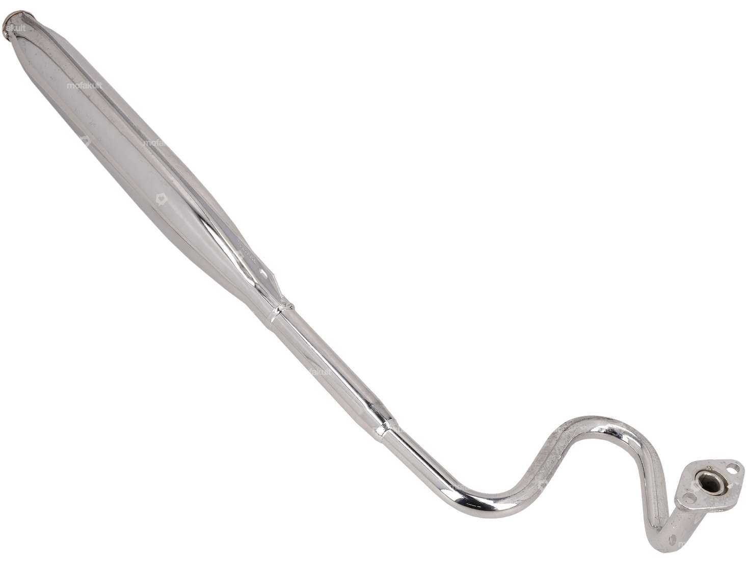 Echappement original chromé | Tomos A3 / A35 Carousel Image 2