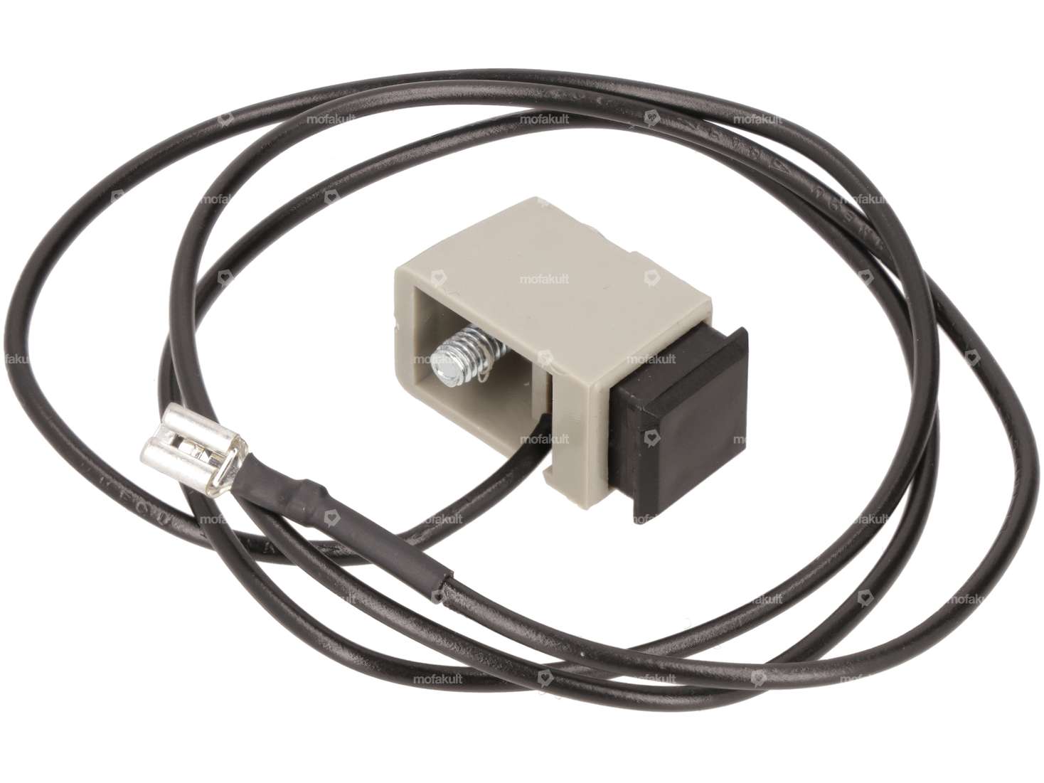 Button horn gray | Piaggio Ciao, SI, Bravo, Boxer Carousel Image 1