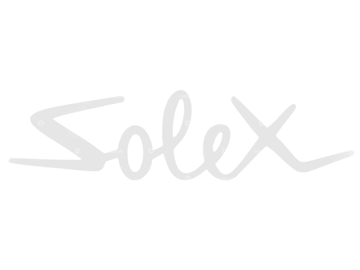 swiing® revival sticker "Solex" 102 x 27 mm foil plot white Carousel Image 1