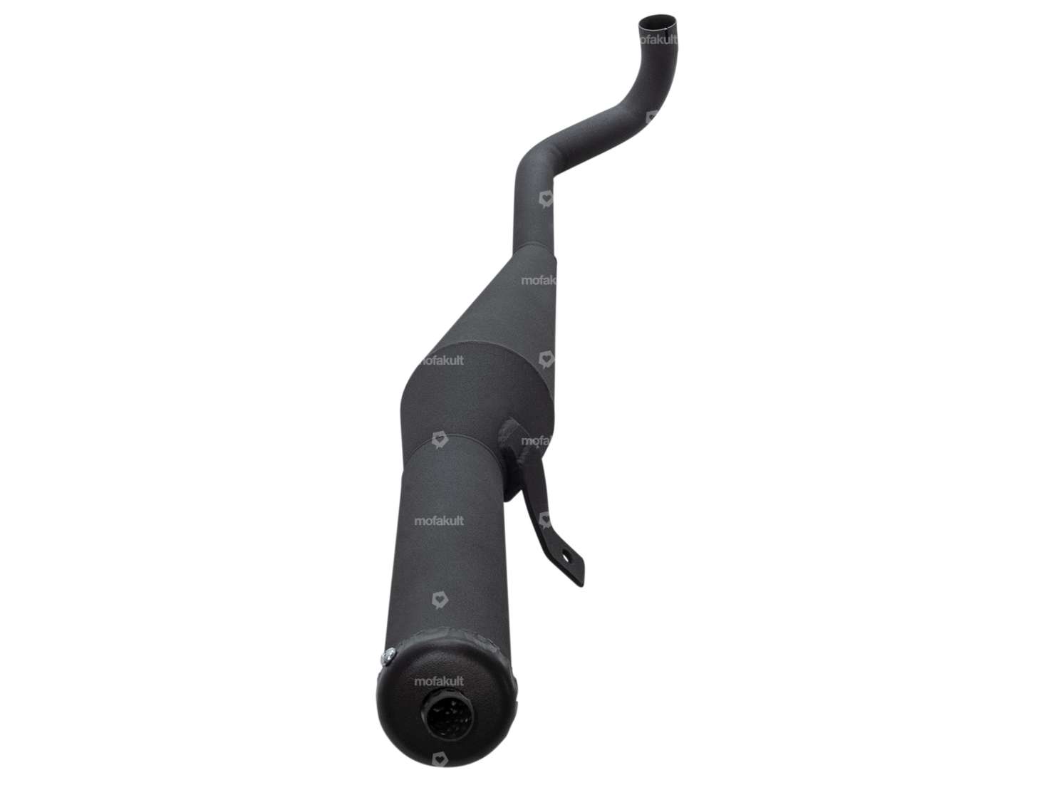 HOMOET Auspuff «P4» 28 mm schwarz | Hercules Prima, Optima Carousel Image 4