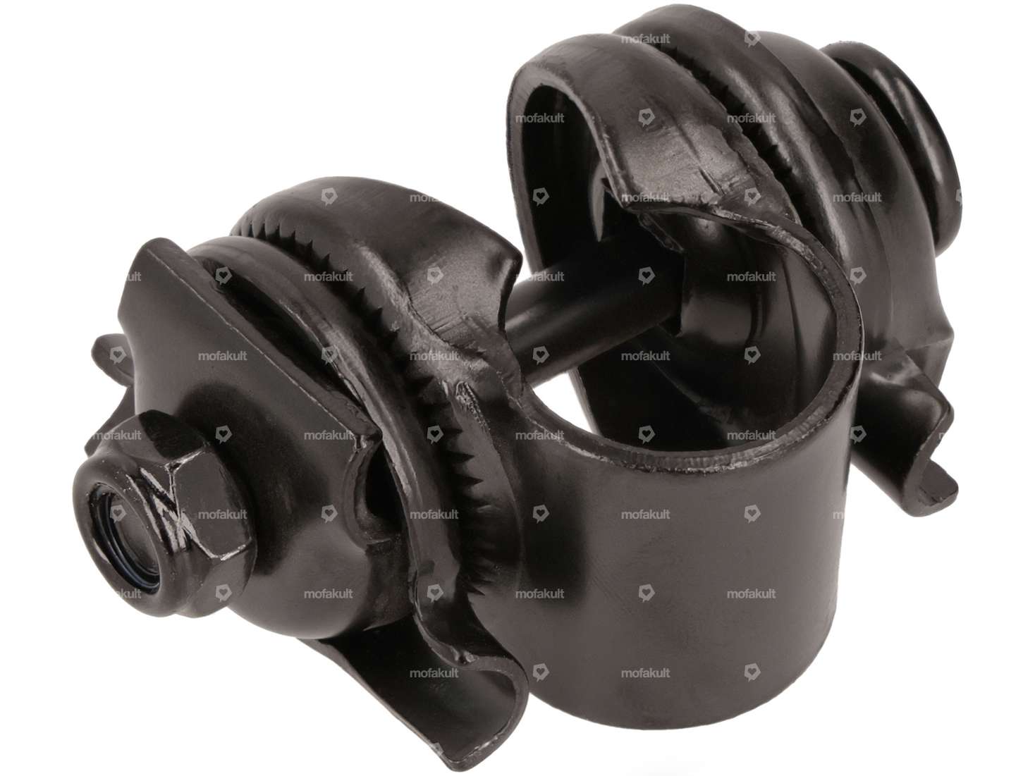 Attache de selle (pour glissières rondes) noir Carousel Image 2