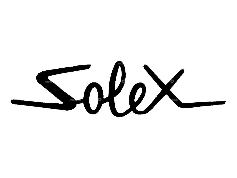 Autocollant Solex noir Carousel Image 1