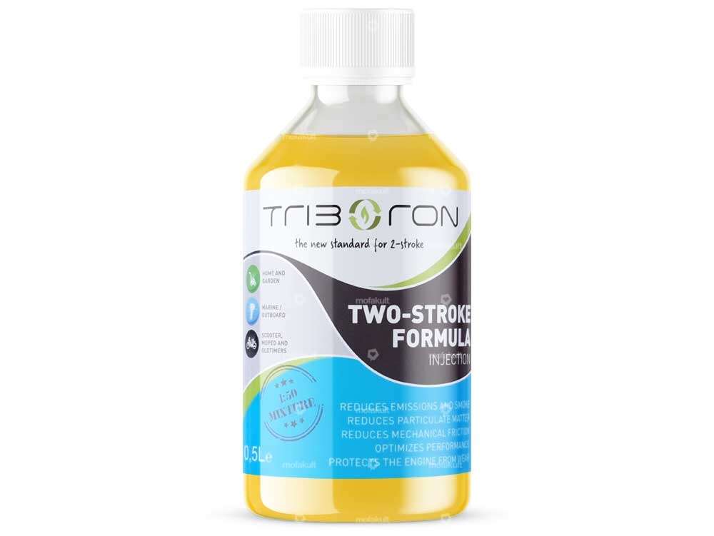 Triboron Two-Stroke Formula Injection (remplacement de l'huile de mélange 2 temps) 500 ml Carousel Image 1