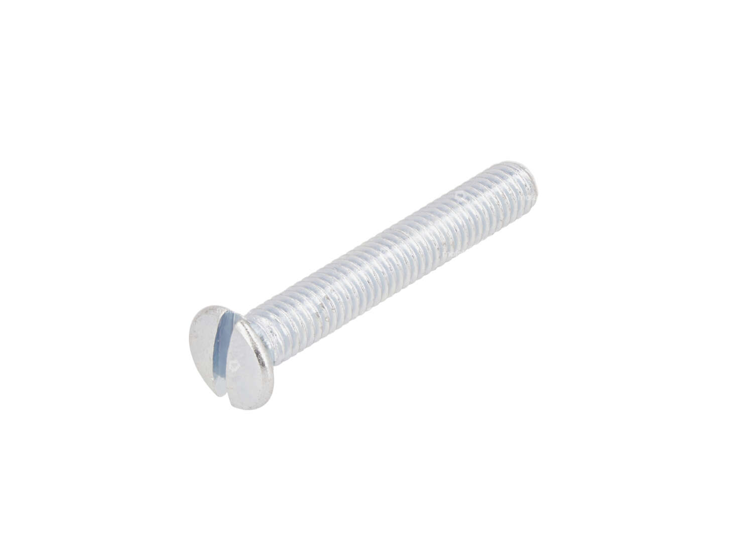 M6x40 slotted countersunk head screw, galvanized Carousel Image 1