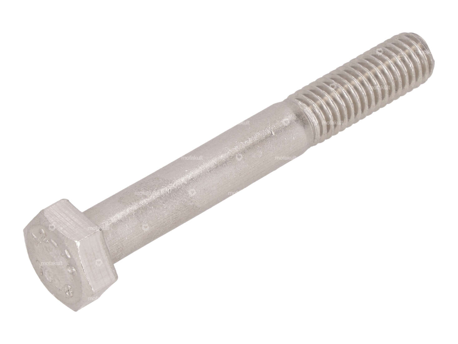Schraube M8x60 Sechskant mit Schaft Inox Carousel Image 1