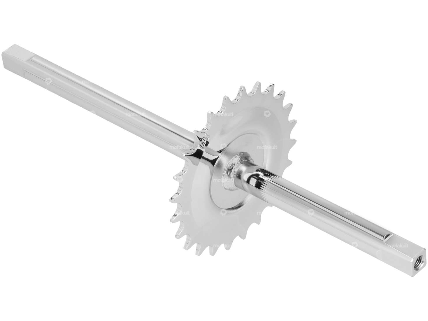 GPO axe de pédalier 24 dents carré | Pony GTX Beta 512, 521 (P1210) Carousel Image 1