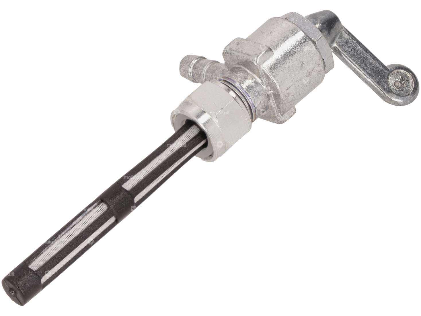 Robinet d'essence horizontal M12x1 (avec écrou-raccord) sortant par le bas Carousel Image 3