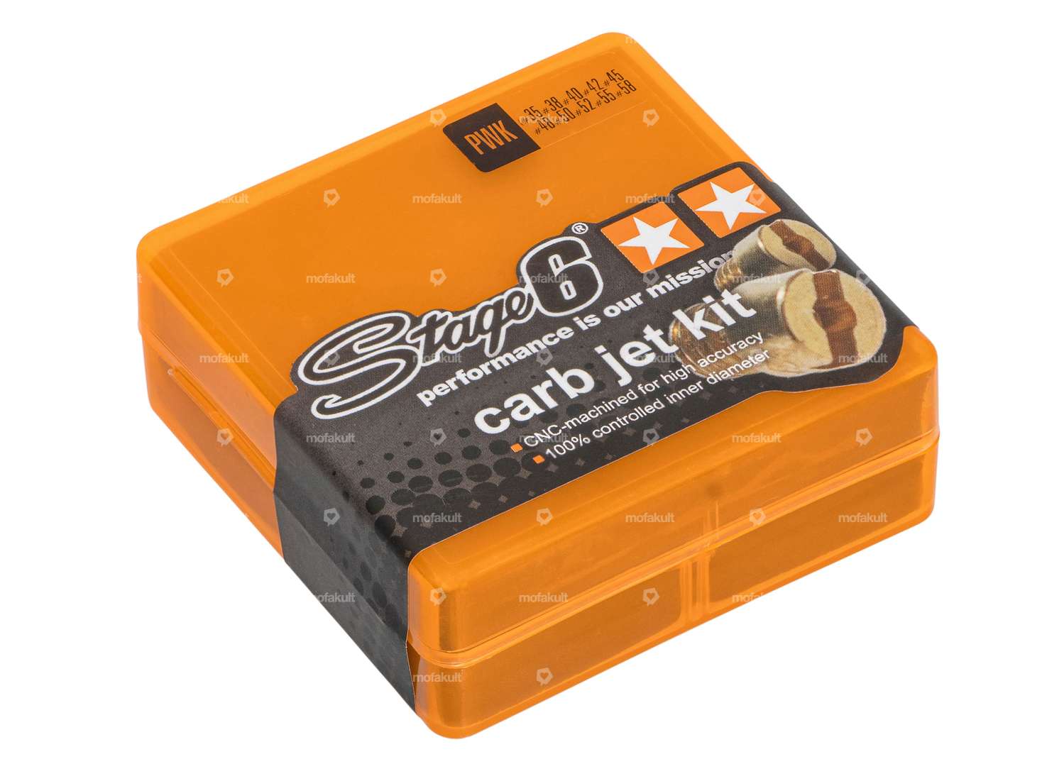 Jeu de buses principales Stage6 (gr. 125 - 148) PWK / Keihin Carousel Image 3