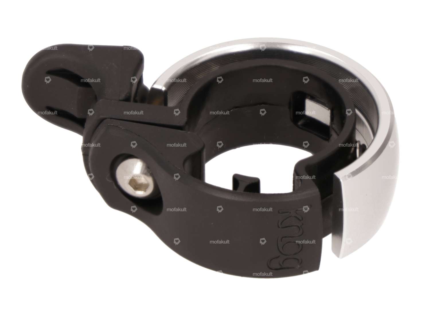 KNOG OI Classic bell silver brushed Carousel Image 2