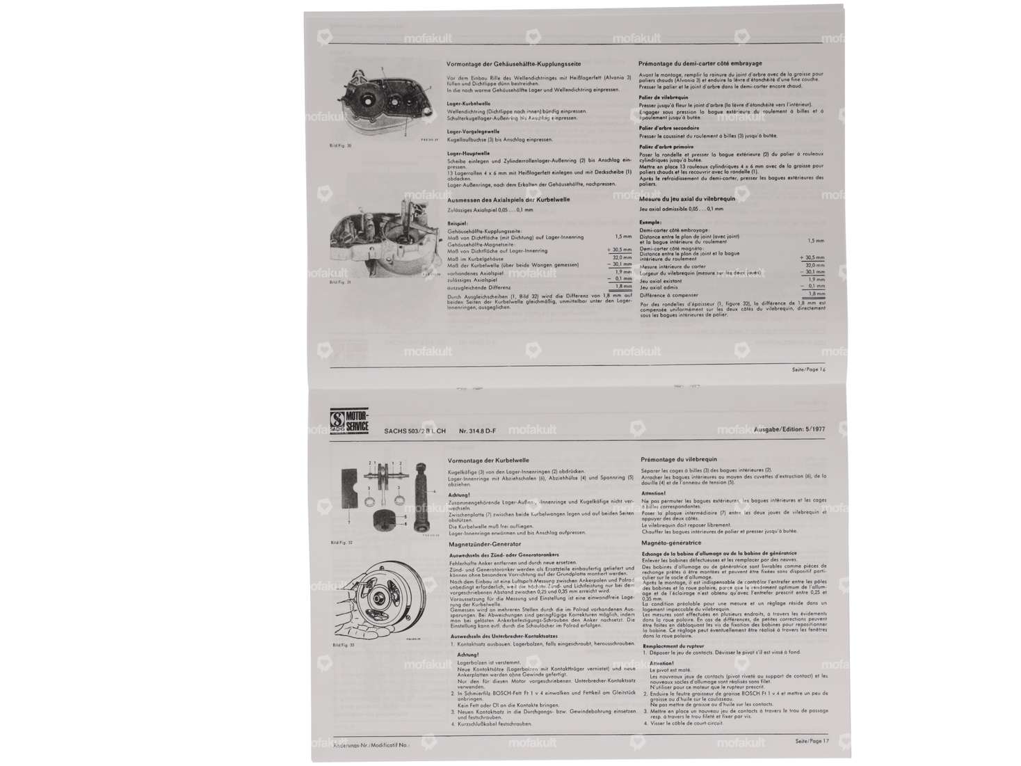 Repair instructions 314.8 D-F | Sachs 503/2 B L CH Carousel Image 3