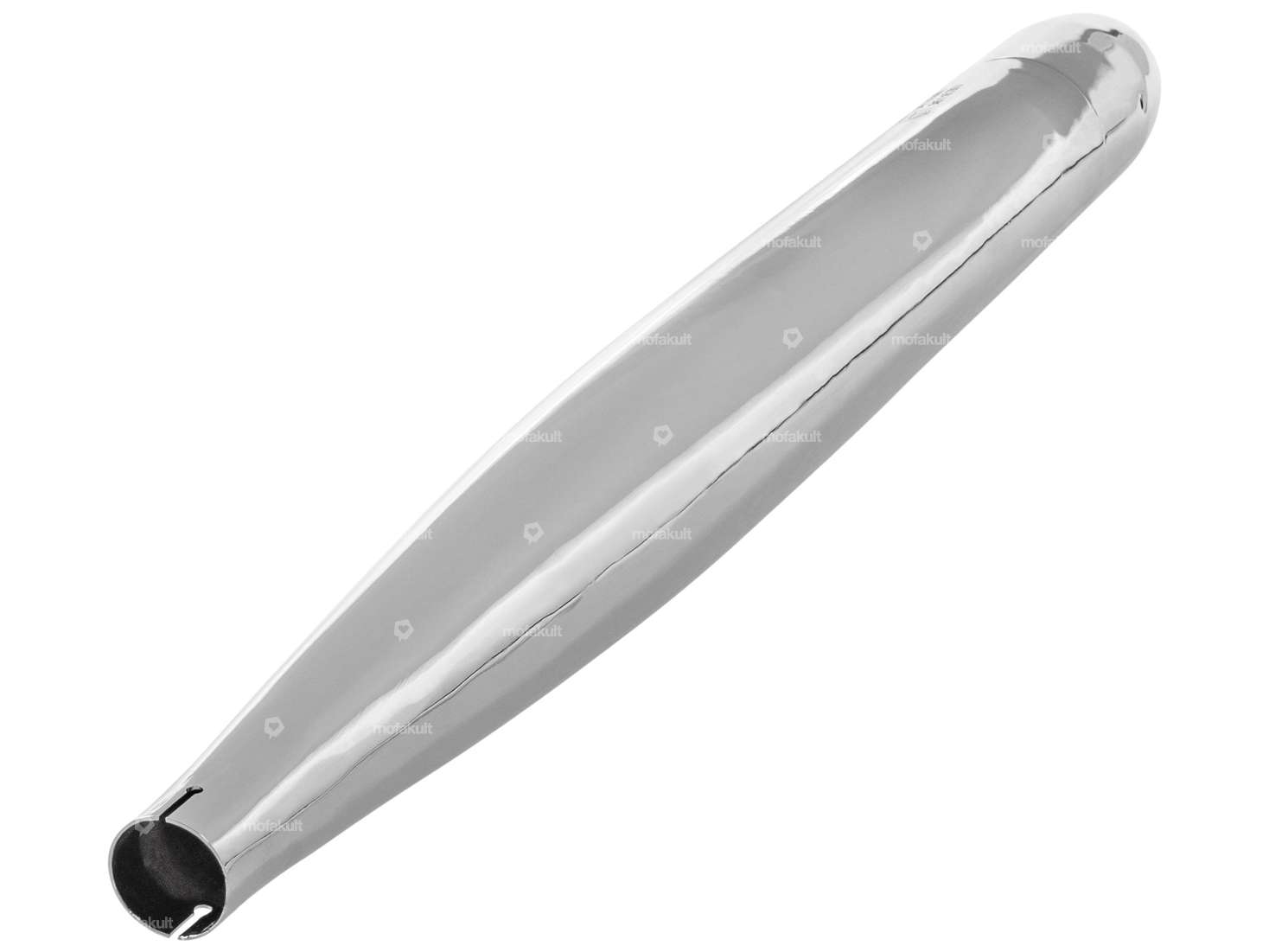 swiing® ingenious Zigarre Ø 28 / 70 mm Chrom (Reso-Auspuff) getarnt | Sachs Carousel Image 3