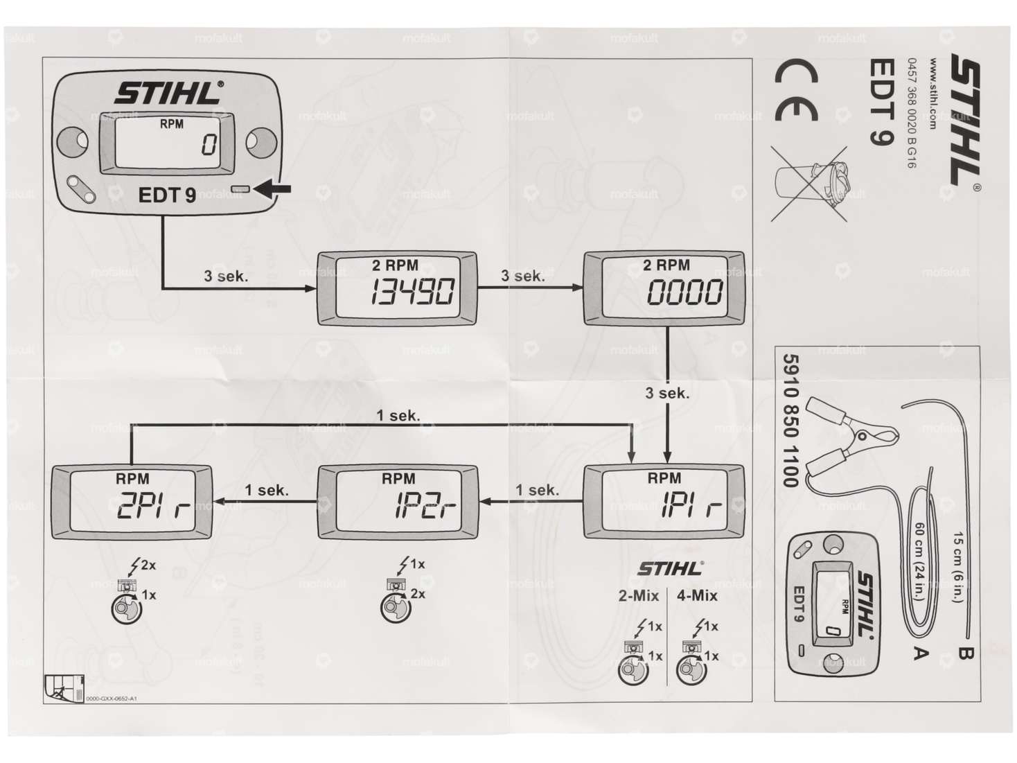STIHL Drehzahlmesser EDT 9 Carousel Image 4