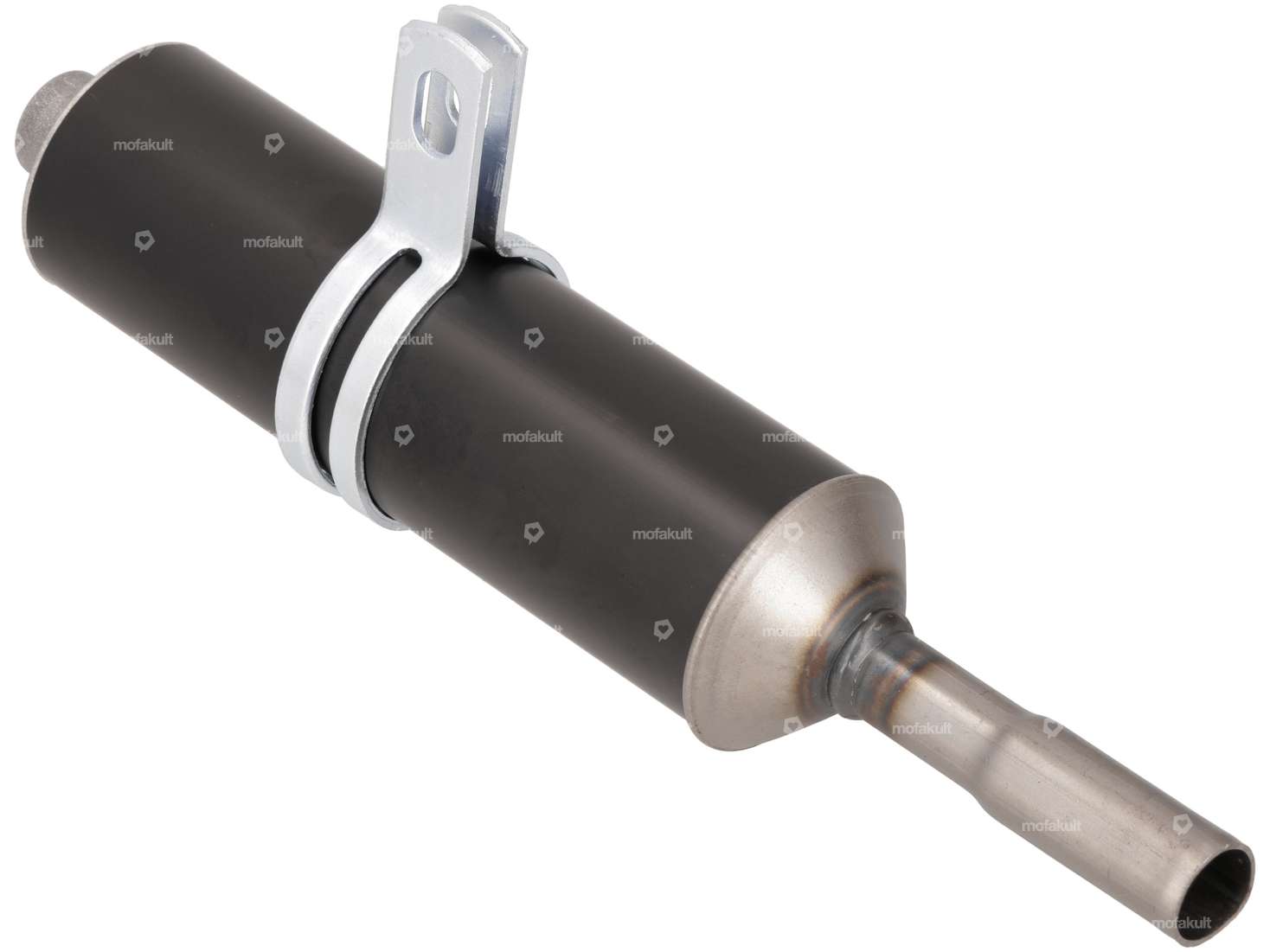 Silencieux Polini 16 mm alu noir Carousel Image 2