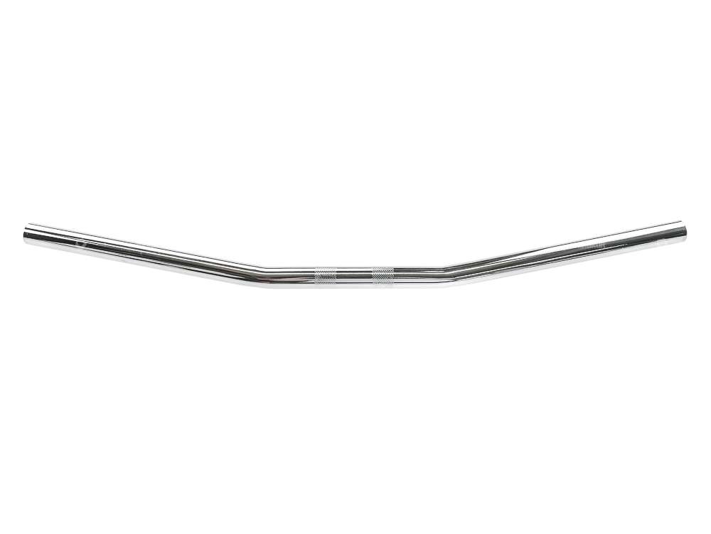 Handlebar fork plate flat chrome Carousel Image 1