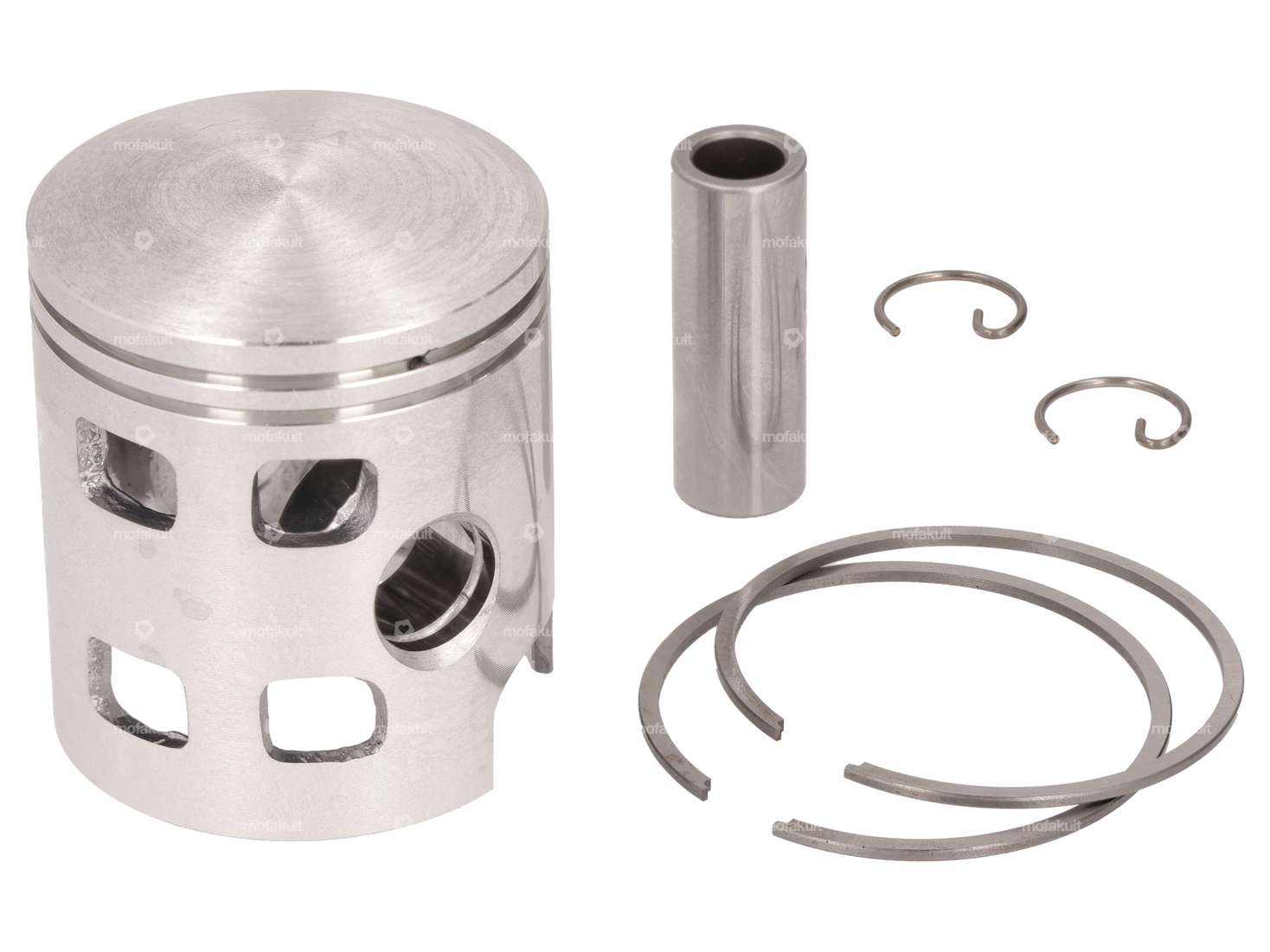 DR 43 mm piston (12 mm KoBo) Piaggio Ciao, SI, Bravo, Boxer Carousel Image 1