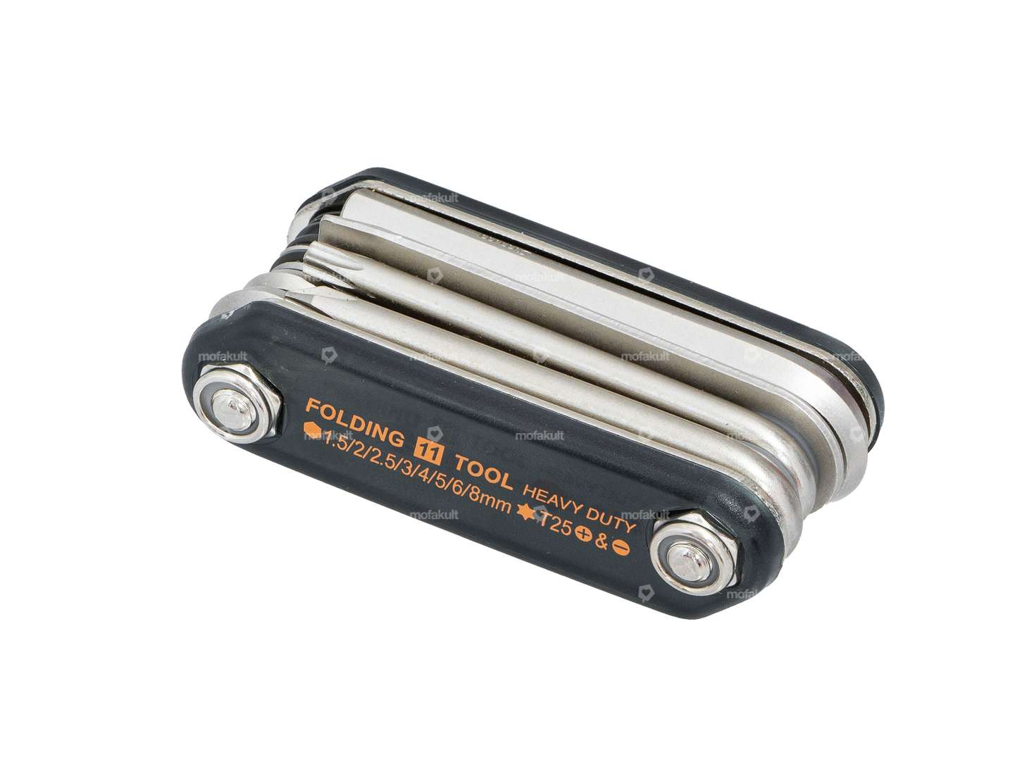 IceToolz Jeu de clés pliable 11 pcs. Carousel Image 2